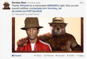 @Pharell @SmokeytheBear