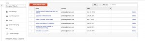 Google Analytics Annotation