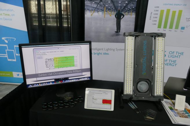 IOT sensor warehouse lighting system